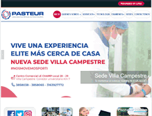 Tablet Screenshot of pasteurlab.com